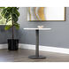 Suki White / Pewter Bistro Table